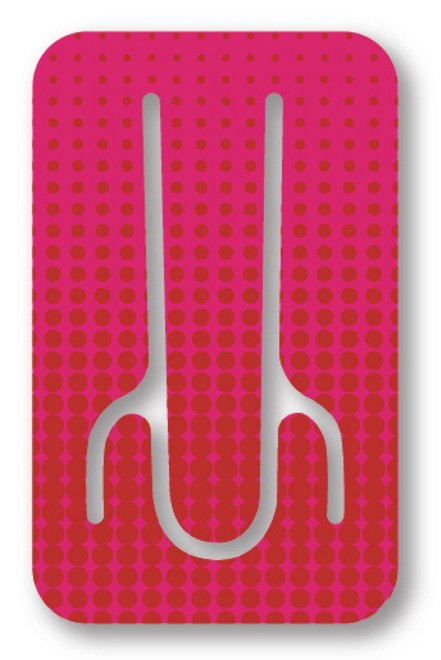 Flexistand (Pink Dots) | flexibler Handyaufsteller | für alle Handys und Mini-Tablets | superflach |