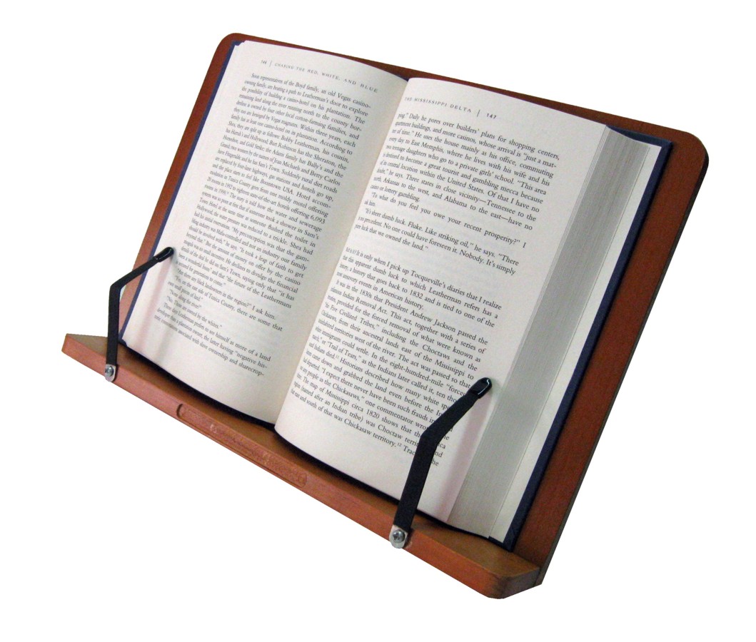 Professional Bookrest | Leseständer aus Holz | Für Bücher,und Tablets