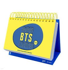 365 BTS DAYS - Daily Expressions Calendar - Yellow Global Edition